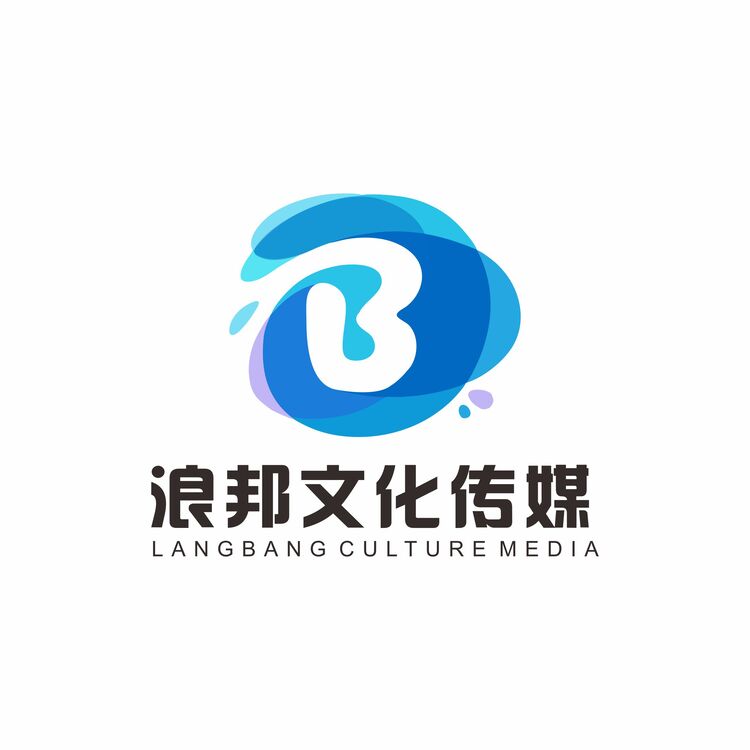 浪邦文化傳媒有限公司logo