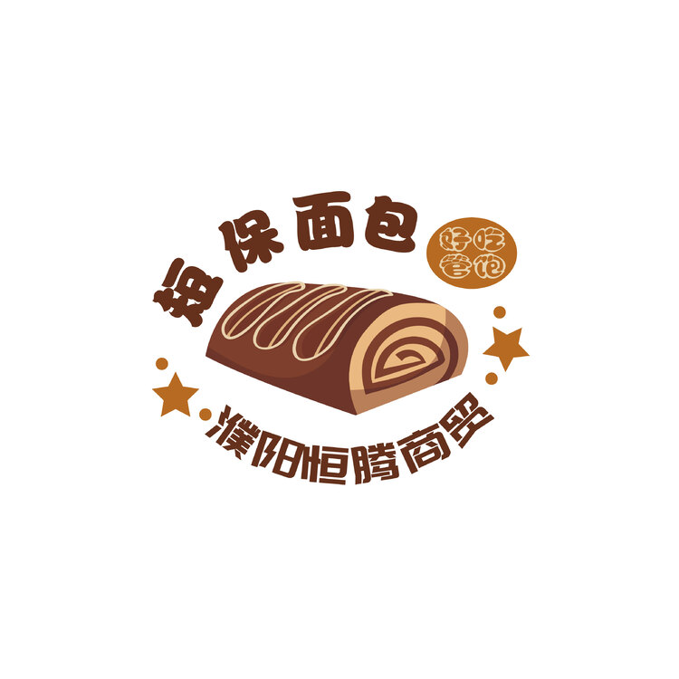 濮阳恒腾商贸 短保面包logo