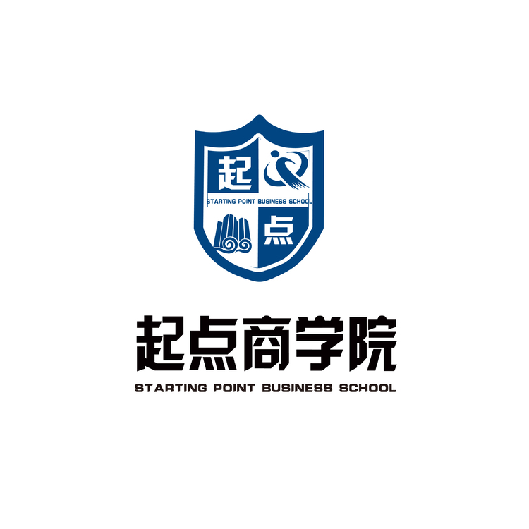 新起点logo修改加起点商学院logo制作logo