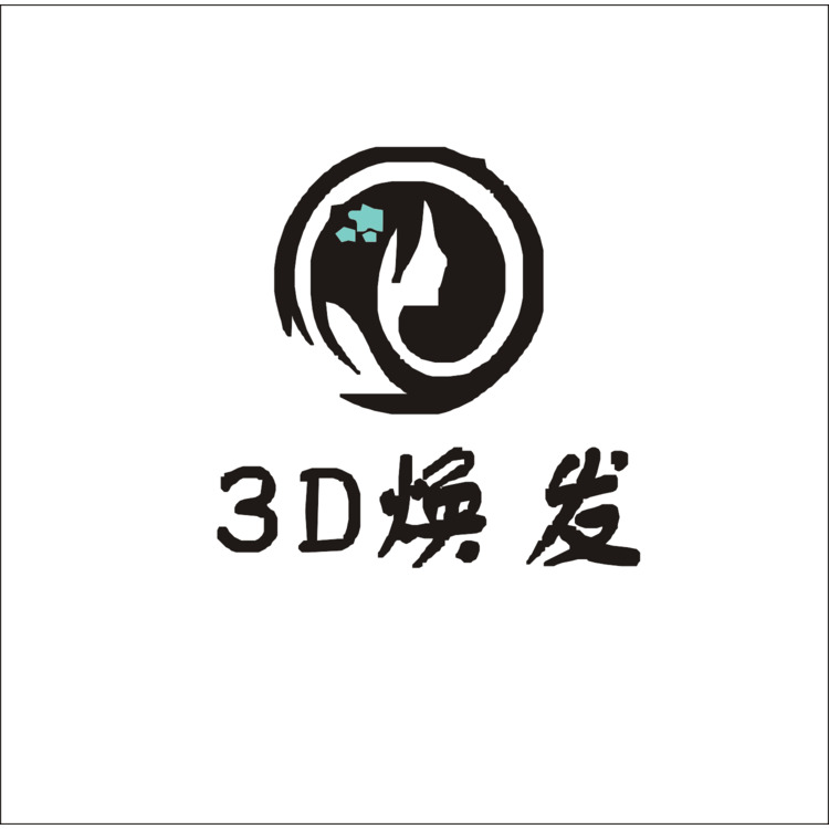 3D焕发logo