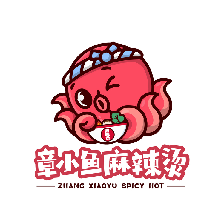 章鱼麻辣烫logologo