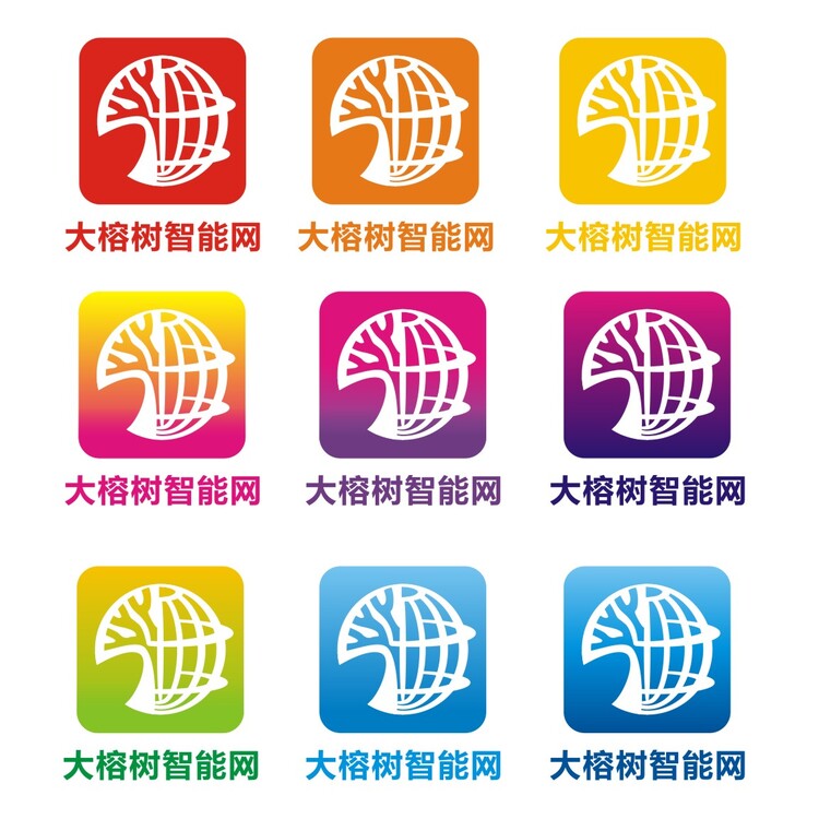 大榕树智能网logo