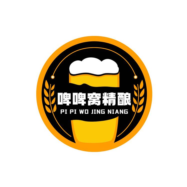 啤啤窝精酿logo