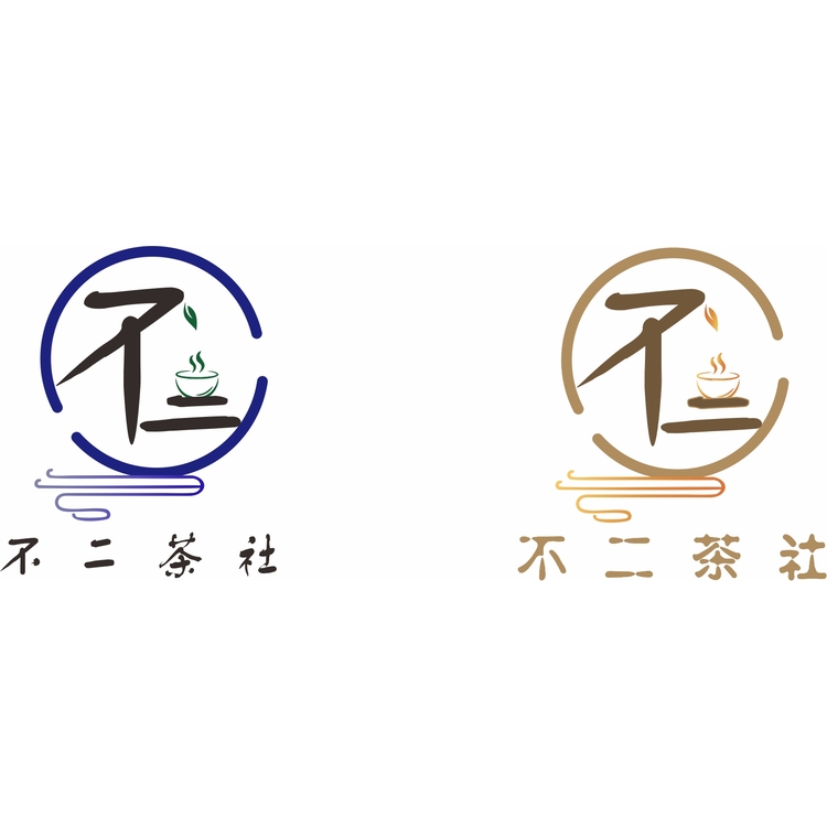 不二茶社logo