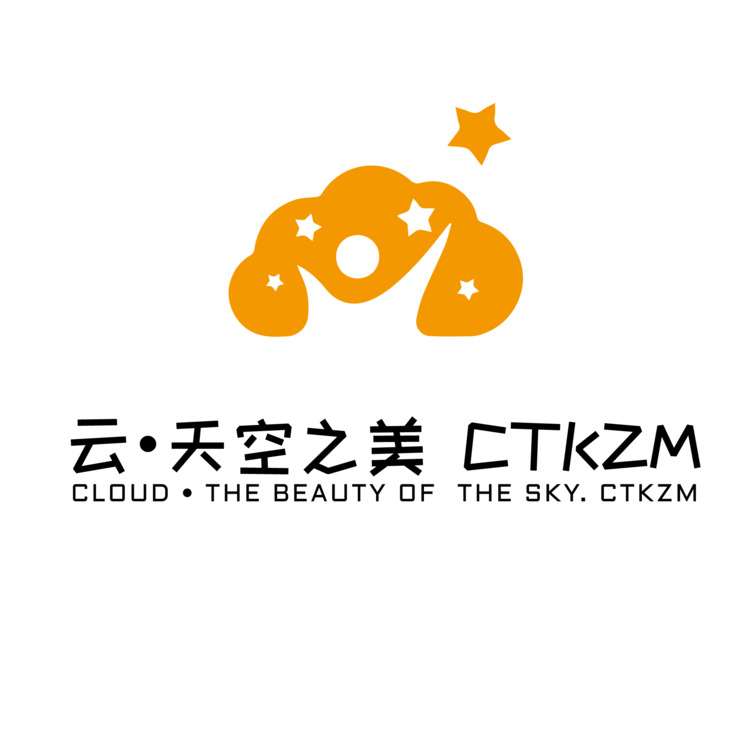 云•天空之美。 Ctkzmlogo