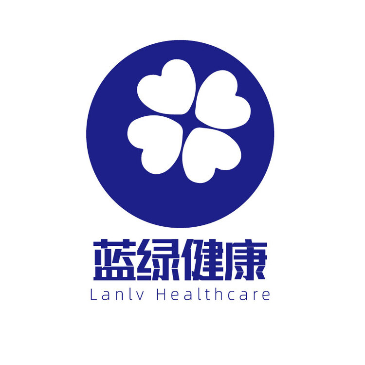 蓝绿健康logo