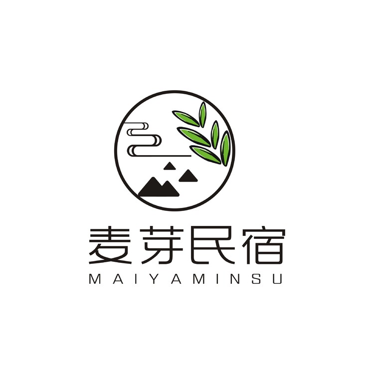 麥芽民宿logo