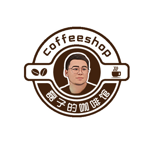 磊子的咖啡馆logo