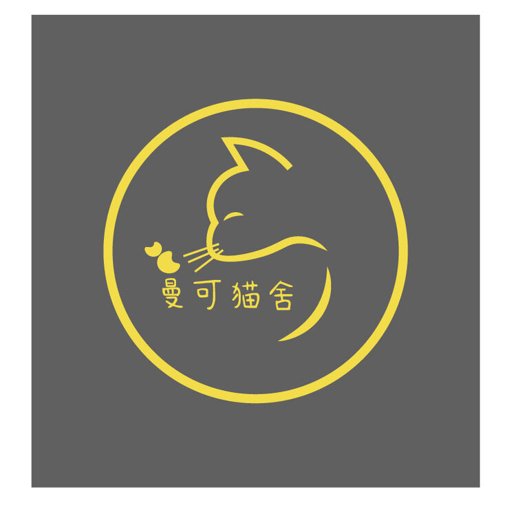 曼可猫舍logo