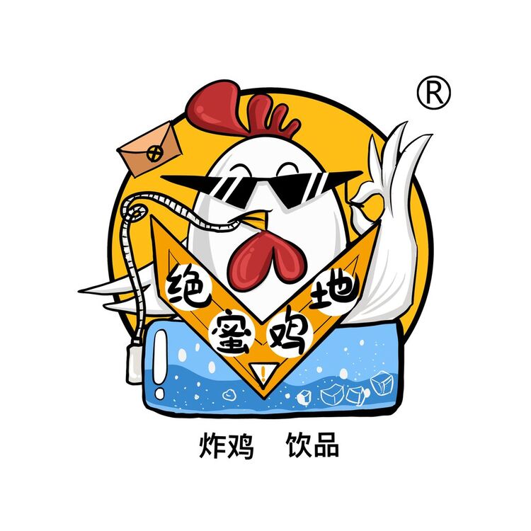 绝蜜鸡地logo