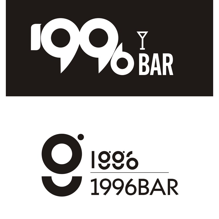 1996酒吧logo