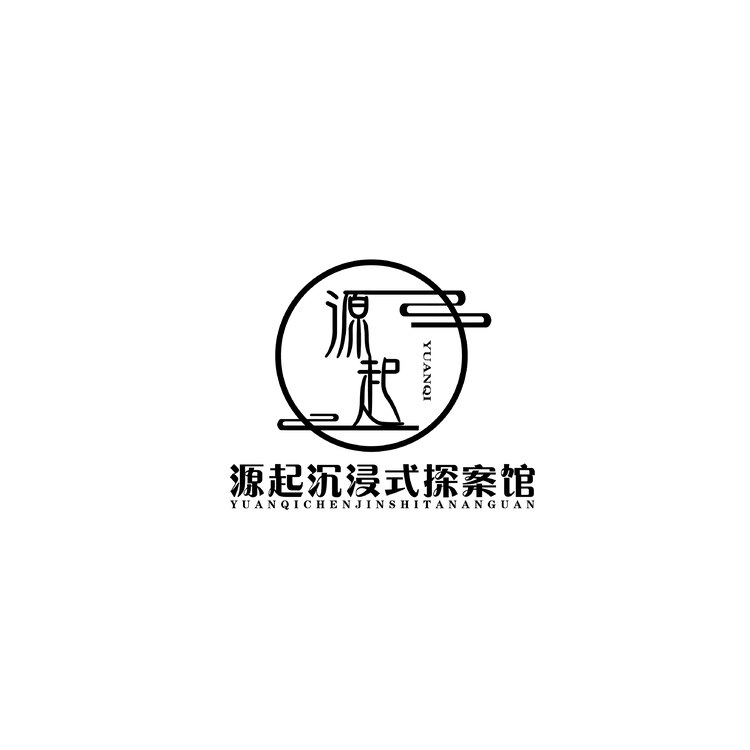 源起沉浸式探案馆logo