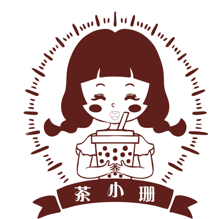 茶小珊logo