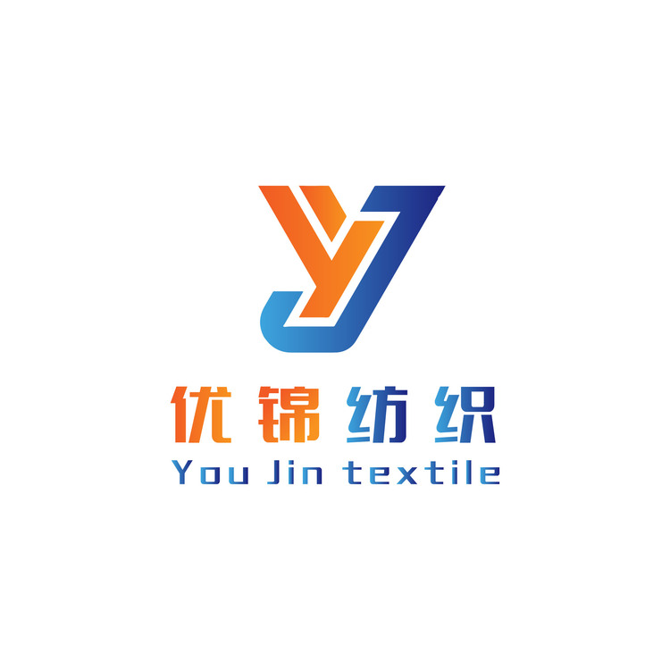 优锦纺织logo