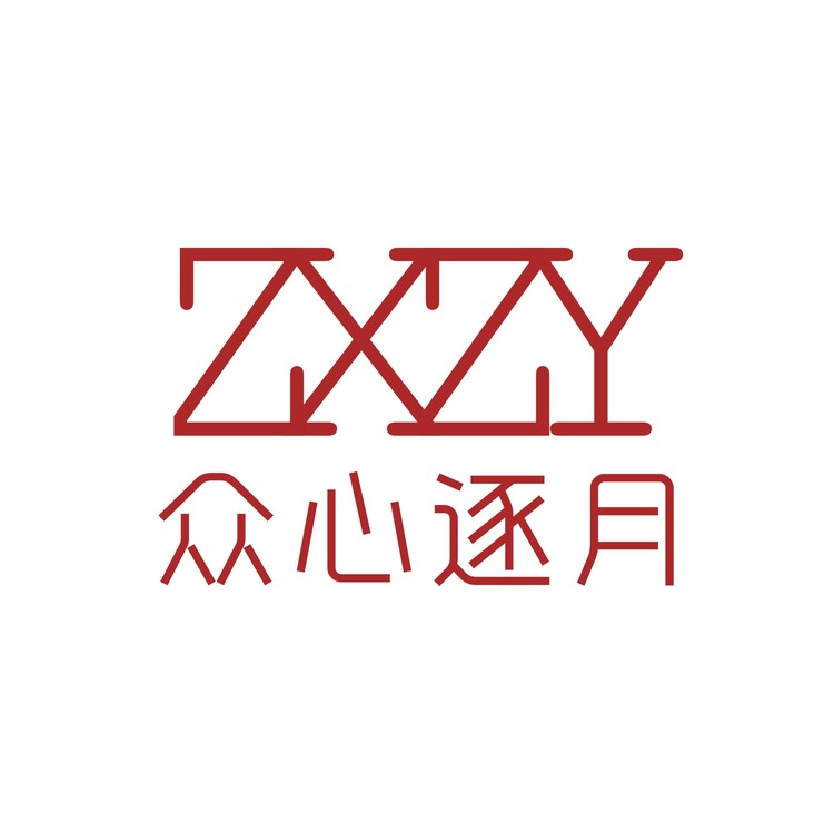 众心逐月logo