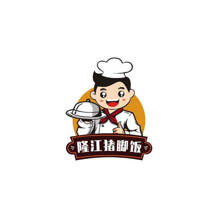 隆江猪脚饭logo