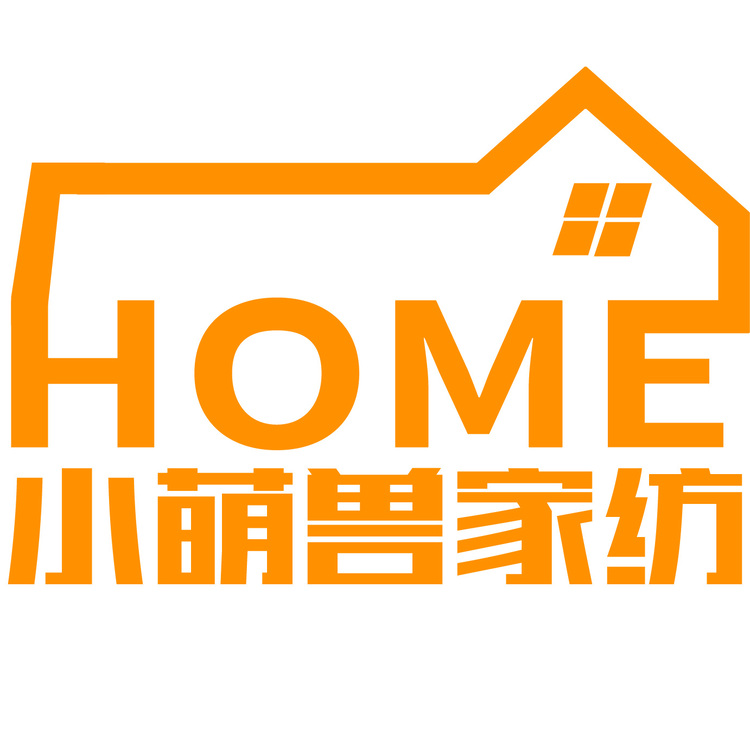 小萌兽家纺logo