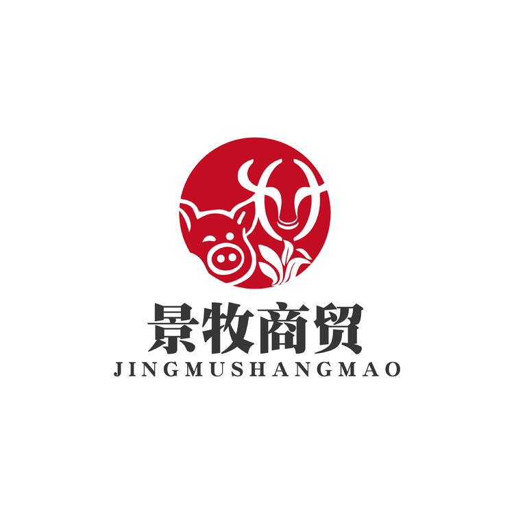 景牧商贸logo