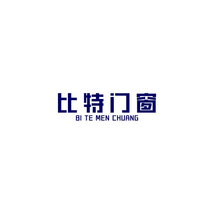 比特门窗logo