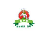 石小姐，沙拉煎饼，寿司logo