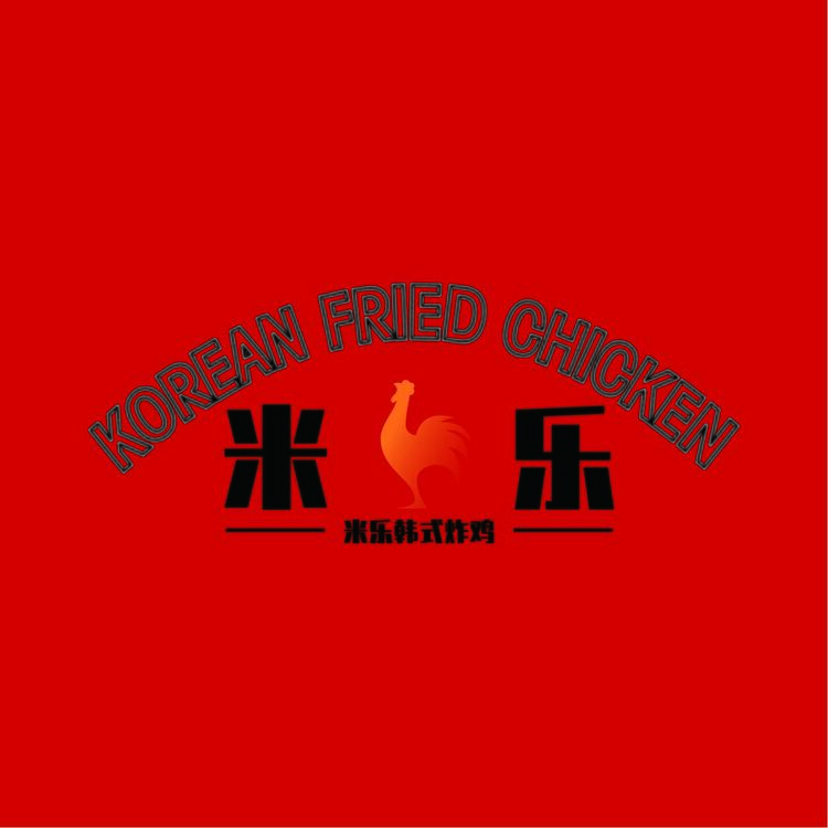 米樂韓式炸雞logo
