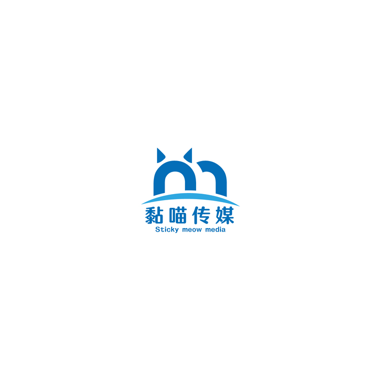 黏喵传媒logo