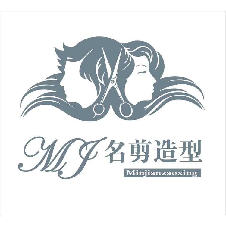 MJ名剪造型logo