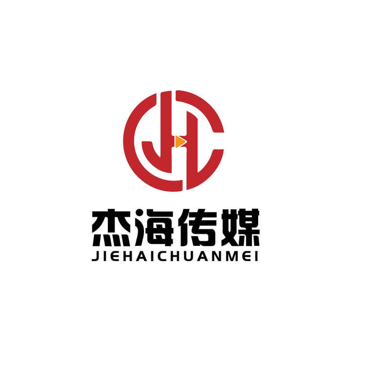 杰海传媒logo