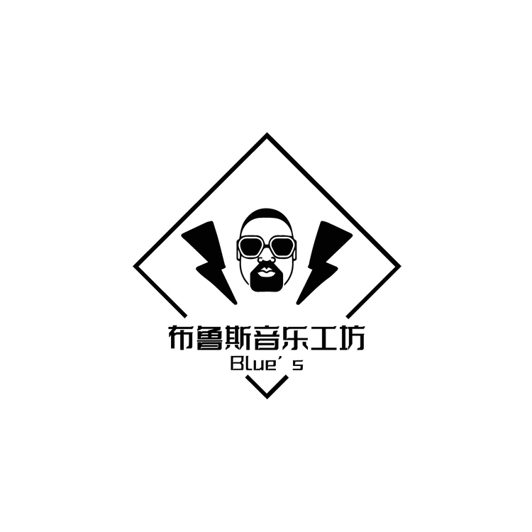 布鲁斯音乐工坊logo