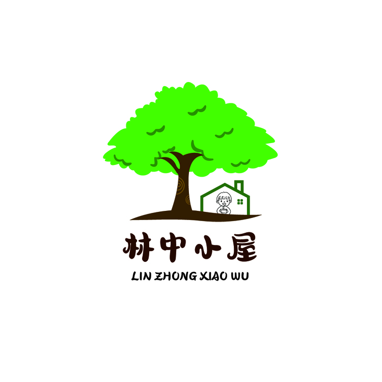 林中小屋logo