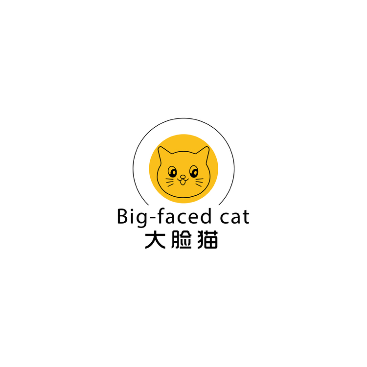 大脸猫logo