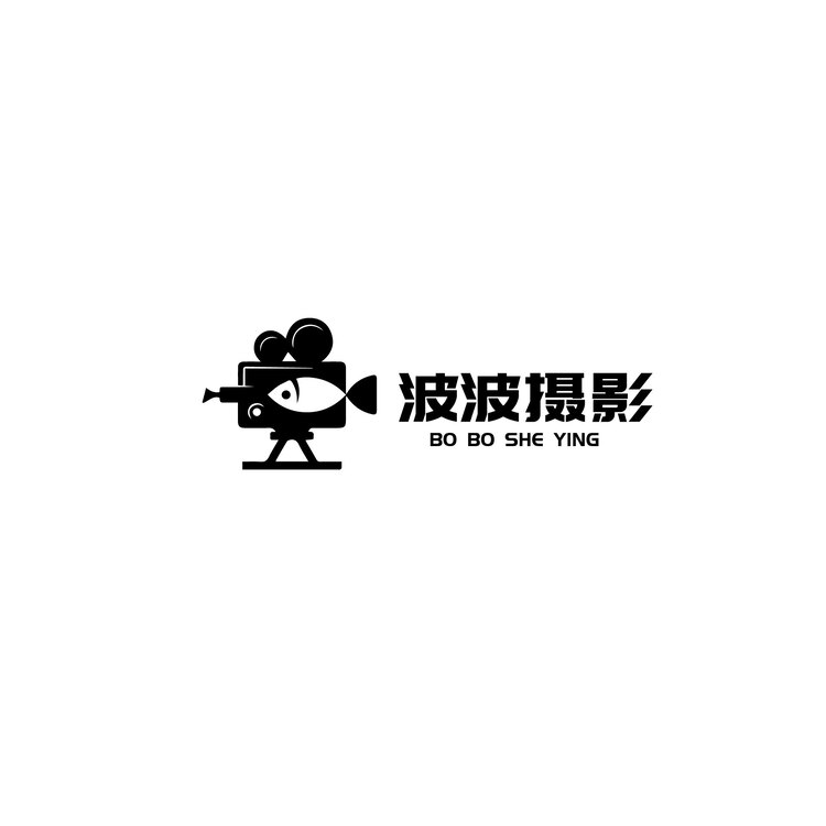 波波摄影logo