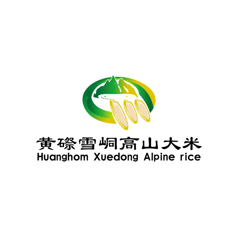 黄礤雪峒高山大米logo