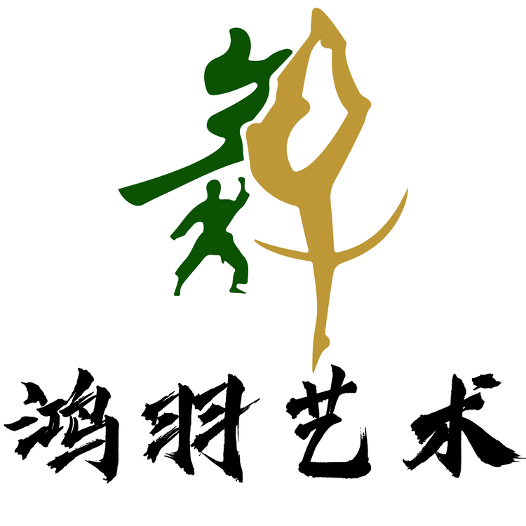 鸿羽艺术logo