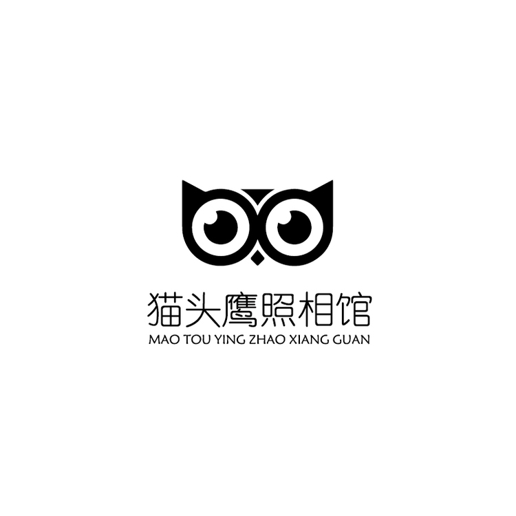 猫头鹰照相馆logo