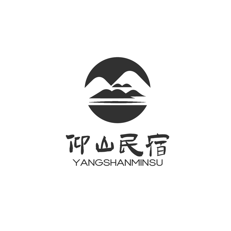 仰山民宿logo