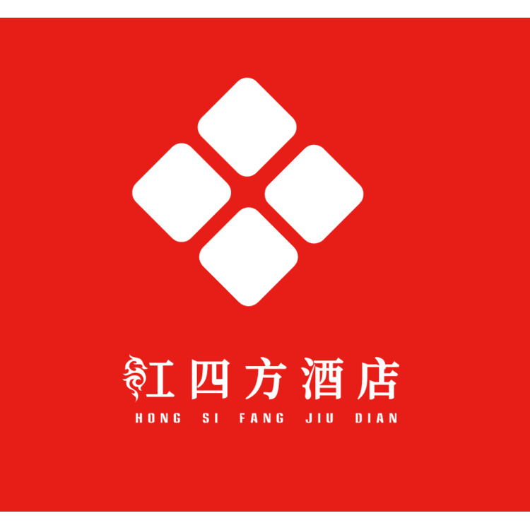 红四方大酒店logo