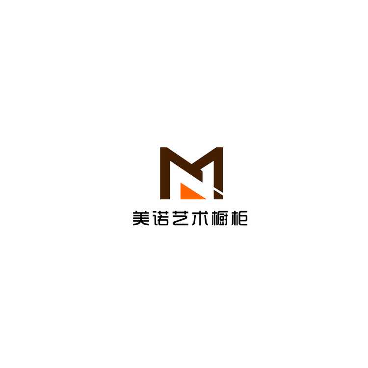 美诺艺术橱柜logo