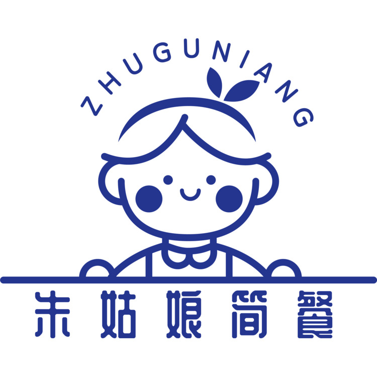 朱姑娘简餐logo