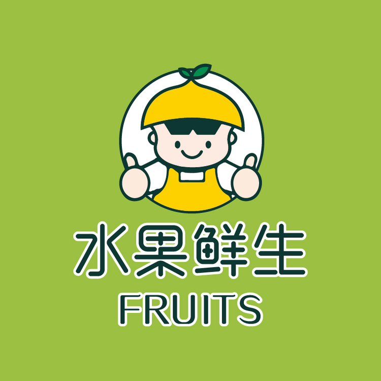 水果鲜生logo