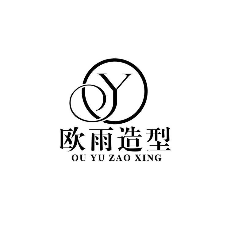 歐雨造型logo
