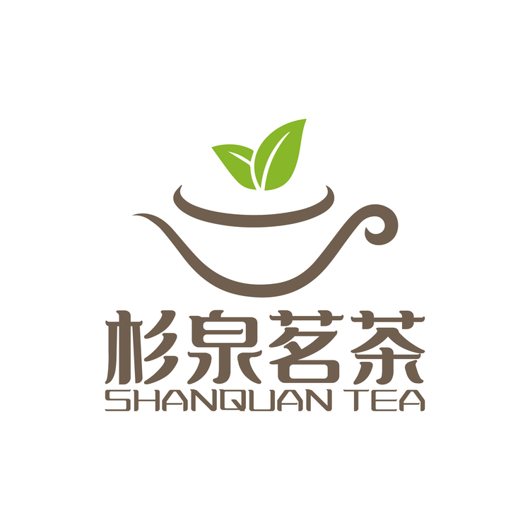 杉泉名茶logo