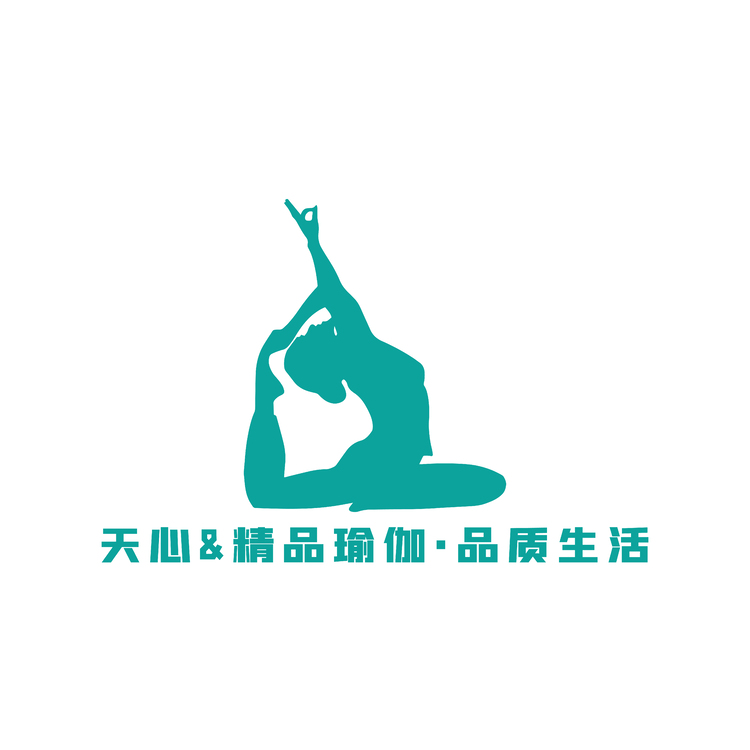 天心瑜伽logo