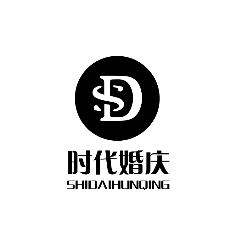 时代婚庆logo