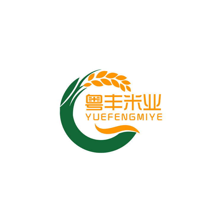 粤丰米业logo