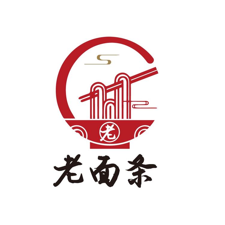 捞面条logo