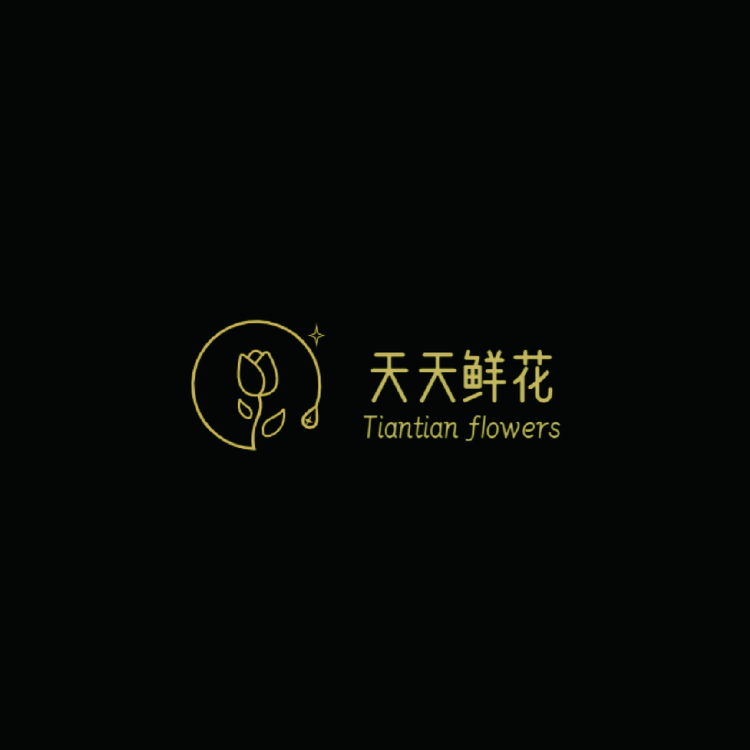 天天鮮花logo